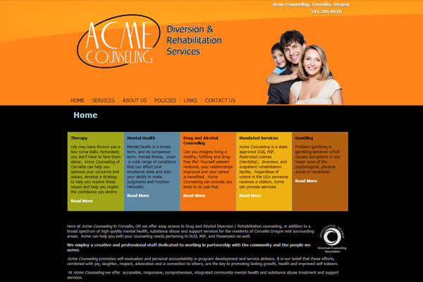 Acme Counseling Corvallis Oregon